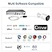 Anpviz 5MP Bullet POE IP Camera with Mic/Audio, 2.8mm Lens Security Camera for Outdoor Indoor, Human & Motion Detection, 98ft IR Night Vision, Up to 256GB MicroSD for 24/7 Recording (U Series)
