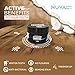 Nuva Dent: Activated Charcoal Teeth Whitening Powder - Organic Coconut Charcoal - Removes Bad Breath and Tooth Stains for a Natural Healthier Whiter Smile - No Need for Strips, Kit or Gel