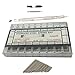 EsmartD 360pcs 8-25mm Stainless Steel Watch Band Spring Bars Link Pins with Strap Link Pin Remover --- Repair Replacement Pin Tool Kit Set