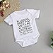 GBSELL Baby Boys Girls Newborn Infant Letter Print Romper Clothes Outfits (more letter, 0-6 Month)