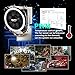 darkFlash CPU Cooler PC Heatsink with Four Direct Contact Heat Pipes & 120mm PWM White LED Fan Computer CPU Air Cooling Cooler Radiator for Intel & AMD
