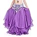 BellyLady Belly Dance Skirt Halloween Tribal Chiffon Tiered Maxi Full Skirt