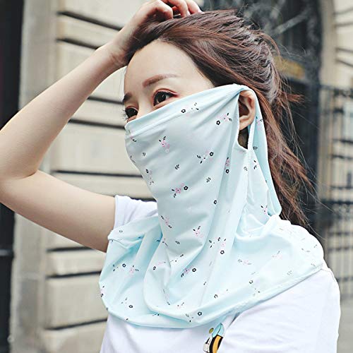 image for MOCHOEL Summer Neck Gaiter,Face Shields Scarf Sun Dust Protection Face