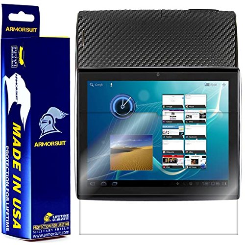 ArmorSuit MilitaryShield - Le Pan II Screen Protector + Black Carbon Fiber Full Body Skin Protectorw/ Lifetime Replacements