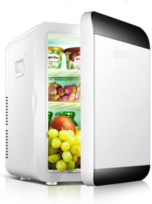 LYYAN Mini Fridge 12l Mini Fridge,Small Home Dormitory Single Door Refrigerator car Dual car Cooler Mini Compact Refrigerator Portable Fridge-A 30x24x35cm (Color : A, Size : 30x24x35cm(12x9x14inch))