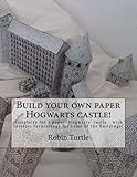 Build your own paper Hogwarts castle!: Templates for 20 black-and-white buildings by Robin Turtle
