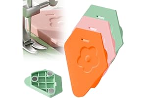 HILOST Magnetic Seam Guide for Sewing Machine,Multifunctional Polygonal Seam Hemmer Guide Tool with Scale,Universal Portable Magnetic Seaming Guide,Creative Sewing Accessories and Supplies (3 Pcs)