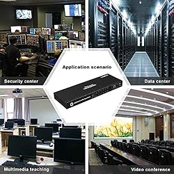 TESmart 8 Port HDMI KVM Switch 4K @ 30Hz with
