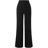 winkbay Women's Wide Leg Dress Pants Elegant High Waisted Work Business Casual Trousers