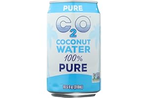 C2O Pure Coconut Water | Plant Based | Non-GMO | No Added Sugar | Essential Electrolytes | 10.5 Fl Oz (Pack of 24)