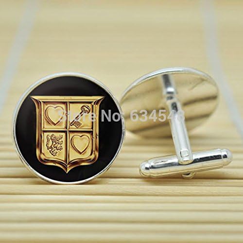 Pretty Lee Legend Of Zelda In Silver Cufflinks Glass Cabochon Cufflinks C3272