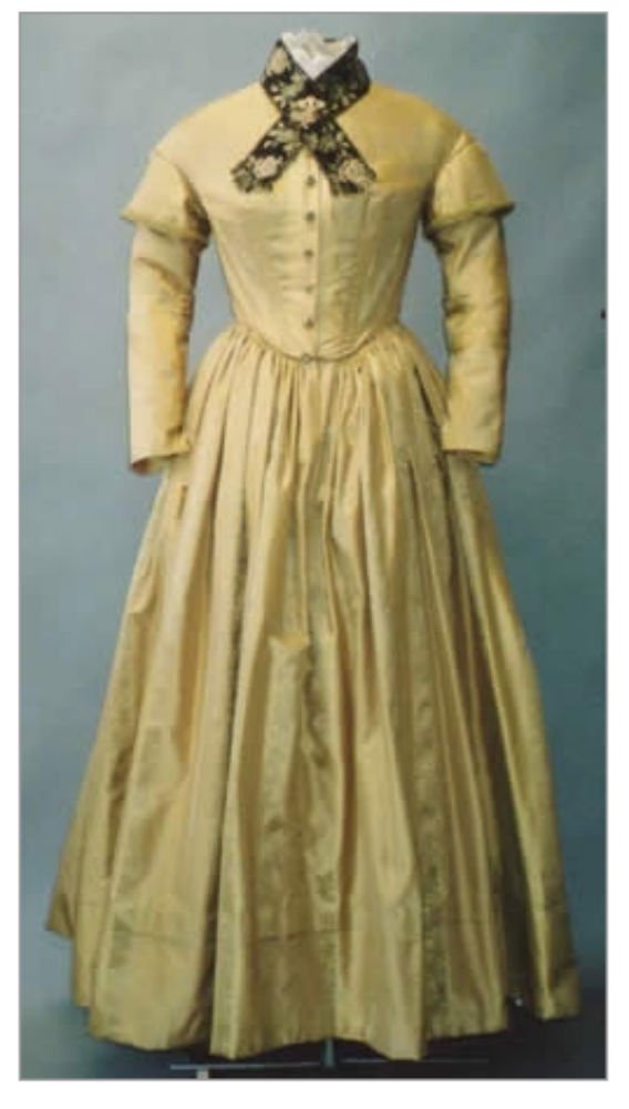 1840s day dress