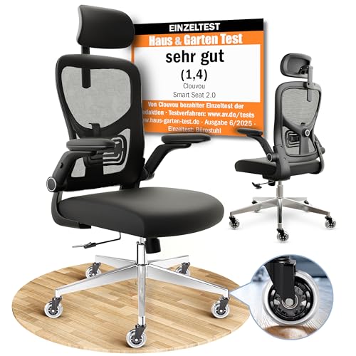 CLOUVOU SmartSeat Bürostuhl Ergonomisch [TESTSIEGER]