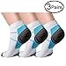 QUXIANG Compression Socks for Women and Men (3/6/7 Pairs) Sport Plantar Fasciitis Arch Support Low Cut Running Gym Compression Foot