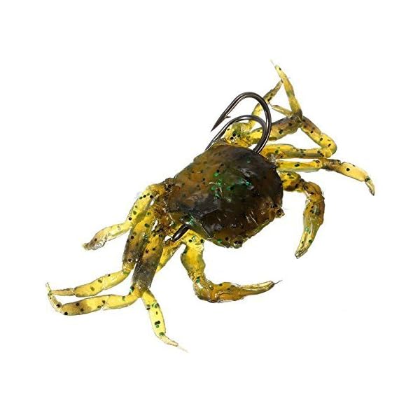 Yosoo-3Pcs-Hard-Soft-Fish-Fishing-Lures-Crab-Bait-with-Sharp-Hooks-Simulation-Saltwater-Lure