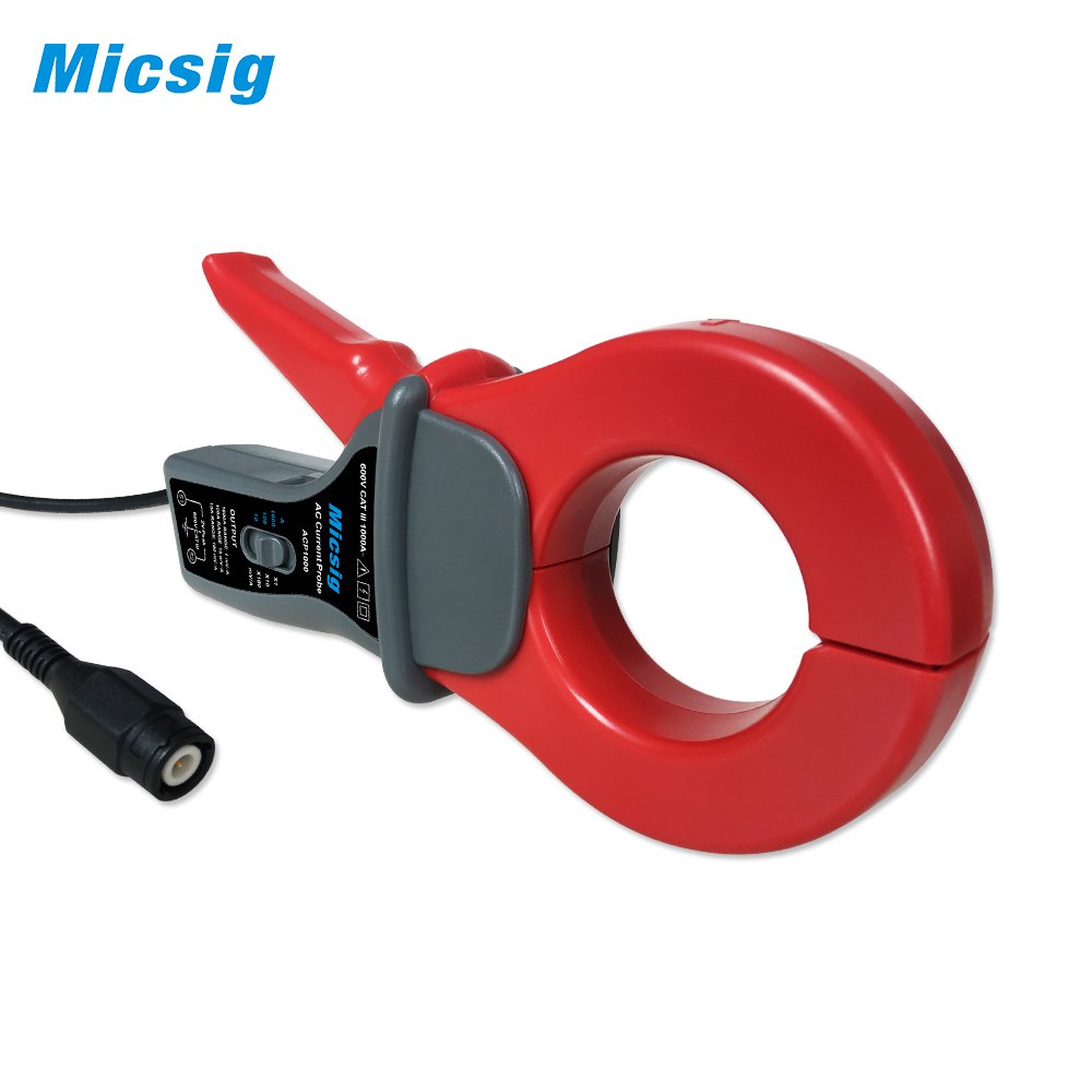 Micsig oscilloscope AC Current Probe 100KHz AC 1000A Current Measurement ACP1000 Inspection