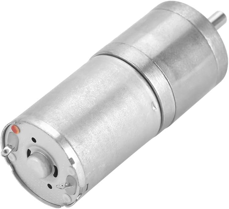 DC Gear Motor 25mm Low Speed Metal Gear Motor DC 12V 25GA-370 for Electronic Lock (12V 1000RPM) - Image 4
