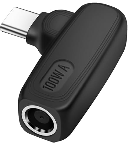 Yasoe - Adaptateur Secteur DC 7909 Mâle à Angle Droit 90° Pour Ordinateur Portable - Connecteur 7.9 X 0.9 Mm - 6