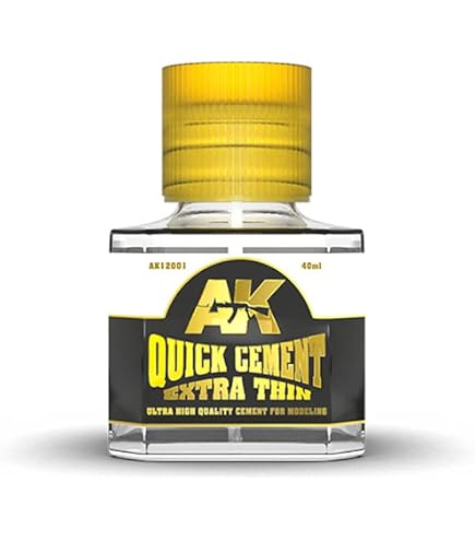Amazon.com: AK AK12003 Plastic Cement Standard Density (40ml