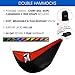 Yes4All Ultra Light Hammocks - Double - Black/Red with Tree Strap - ²GHBCZ