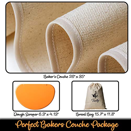 Professional Bakers Couche Proofing Cloth Set Natural Super