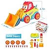 VATOS-Bulldozer-Truck-Car-Toy-Take-Apart-Toys-DIY-Pretend-Play-Set-Assemble-Transform-Construction-Vehicle-With-Toy-Tool-for-Boys-Girl-Kids VATOS Bulldozer Truck Car Toy Take Apart Toys DIY Pretend Play Set Assemble Transform Construction Vehicle With Toy Tool…