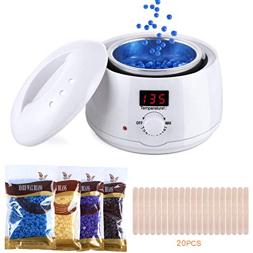 Femor Wax Warmer Melter, Waxing Kit for Hair Removal Wax Melt Machine