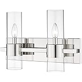 Z-Lite 343-2V-PN Lawson Vanity, 2-Light 120 Total Watts, Polished Nickel