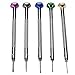 Foxnovo 5pcs Different Sizes Precision Flat Blade Slotted Screw Driver Screwdrivers Watchmaker Repair Tools 0.8-1.6mm