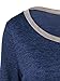 Women's Long Sleeve Button Knitted Blouse Cowl Neck Pullover Casual Tunic Tops