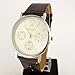 Youyoupifa Gorgeous PU Strap White Case Stainless Steel Wrist Watch NBW0FA6233-WH3