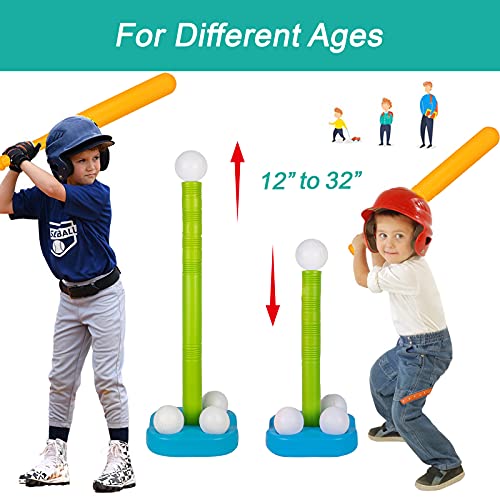Liberry Adjustable TBall Set for Kids and Toddlers, Includes Kids