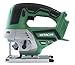 Hitachi CJ18DGLP4 18V Cordless Lithium-Ion Jig Saw with Lifetime Tool Warranty (Tool Only, No Battery)