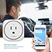 Koogeek Smart Plug, WiFi Outlet, on 2.4Ghz Network, for iOS and Android Devices Remote Control, Night Light, Works with Alexa and Apple HomeKit