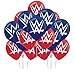 Amscan Grand Slammin' WWE Printed Birthday Party Latex Balloons Decoration (18 Pack), 12