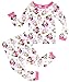 Disney Girls' Toddler Minne Mouse 4-Piece Cotton Pajama Set, Sugarpie Pink, 4T