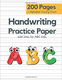 Kindergarten Writing Paper With Lines For Abc Kids 200 Blank Handwriting Practice Paper With Dotted Lines Composition Notebook For Kindergarten Mr Mintz Crafts 9798672017709 Amazon Com Books