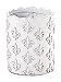 Mud Pie Fleur de Lis Utensil Holder, White