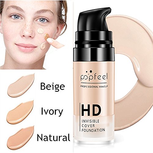 TADAMI POPFEEL Makeup Liquid Foundation Moisturizing Waterproof Concealer BB Cream Health and Beauty Concealer (D)