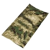 CS Force Airsoft Tactical Multifunctional Seamless Bandanas Quick Drying Magic Scarf Half Face Mask Headwear Headwrap Headgear for Outdoor Sports A-TACS FG
