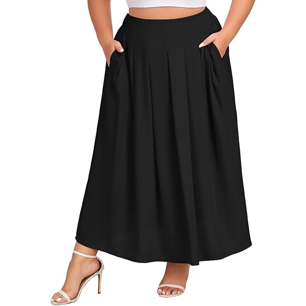 Amazon.com: DB MOON Womens Maxi Skirt 2025 Casual Flowy