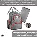 Baby Diaper Bag Backpack with YKK Zippers for Girls and Boys, Large Waterproof Diaper Backpack Organizer with Stroller Straps,Baby Wipes Pocket and Infant Changing Pad, Perfect Baby Shower Gift