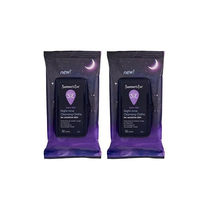 Summer's Eve Feminine Cleansing Wipes, Sheer Floral, 32 Count, 12 Pack
