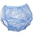 Adult Baby Diaper Lover ASC Blue Plastic Diaper Covers (Extra Small)