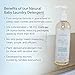 Puracy Natural Baby Liquid Laundry Detergent for Sensitive Skin, Free & Clear, 24 Fl. Oz (192 Loads)