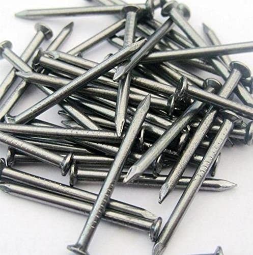 TERF® High Quality Bright Round Wire Nails 150mm (6 inch) Round Nail Use for Soft and Hard Timber Material Wood Joinery Furniture Craft Construction Applications and General Purpose Use - Pack of 10