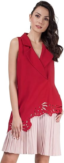 plains and prints red dress