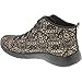 Skechers Women's Burst Seeing Stars High Top,Black/Gold,US 8.5 M