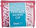 blowpro Waterproof Shower Cap – Anti Humidity, Mold Resistant & Breathable – Terry Cotton Lined Bath Hat Turban – Elastic Band, Adjustable – One Size - Color And Pattern May Vary