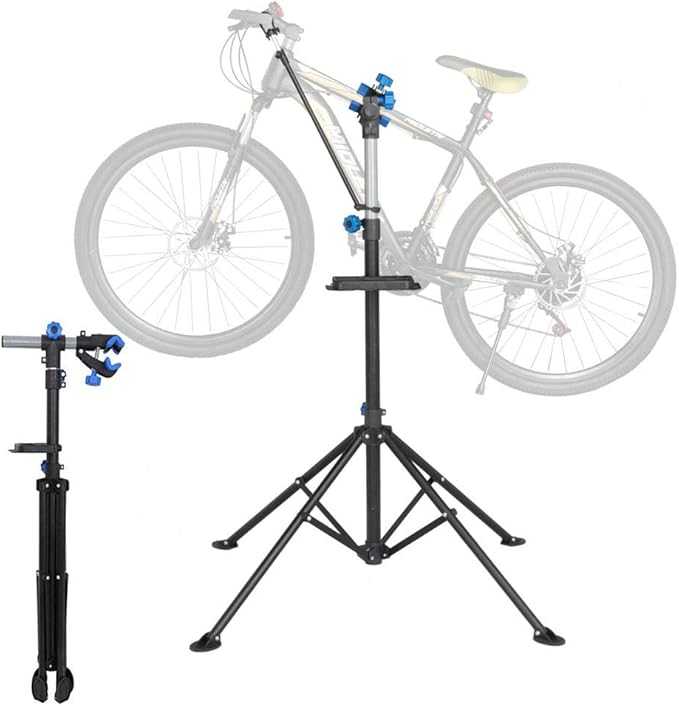 bicicletta con bastone